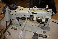 CONSEW SEWING MACHINE MDL 206RB-5 WITH STAND, PEDAL AND CLUTCH MOTOR 110-V