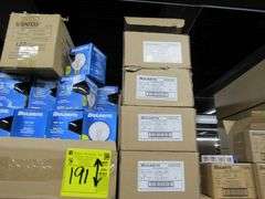 CONTENTS OF SHELF, APPROX. (40) BOXES OF ASSORTED BULBRITE LIGHT BULBS