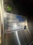 2011 MOD-U-SERVE MCT-FT3 MODULAR COUNTER W/ ATLAS METAL WCPT-3 REFRIGERATED PASS THROUGH DISPLAY CASE