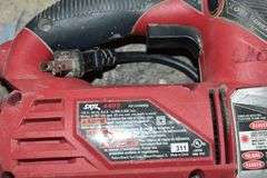 LOT, (1) SKIL JIGSAW 4495 AND (1) SKIL 6" 3380 BENCH GRINDER, 110-V