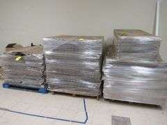 (3) SKIDS OF ASSORTED WIRE DECKING INSERTS FOR PALLET RACK, 24", 42", ETC.