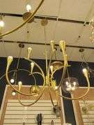 CHANDELIER OR PENDANT AS SHOWN * REFER TO PHOTOS * BUYER RESPONSIBLE FOR REMOVAL - BRING TOOLS AND LADDER AS ITEMS ARE CEILING MOUNTED 12'-14' CEILING HEIGHT*