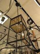 CHANDELIER OR PENDANT AS SHOWN * REFER TO PHOTOS * BUYER RESPONSIBLE FOR REMOVAL - BRING TOOLS AND LADDER AS ITEMS ARE CEILING MOUNTED 12'-14' CEILING HEIGHT*