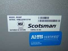 Scotsman Ice Maker and Chest Model B530P