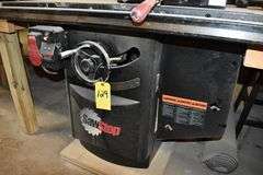 SAW STOP 10' PROFESSION CABINET SAW MDL CB53230 S/N 06303219 230-V 5-HP 3-PHASE