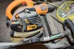 LOT, (1) POULAN PRO LAWN MOWER, (1) POULON PRO BLOWER AND (1) BOLENS WEED EATER *ALL GAS POWERED*