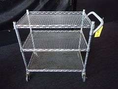 Seville Classics Metal NSF Cart w/ Three Shelves **sold 2X the money**