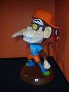 Urban Air Monkey Statue Approx. 4' X 5.5'