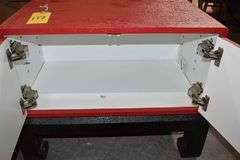 STORAGE CABINET WITH 1-SHELF AS SHOWN - APPROX. 30" X 17" X 25"