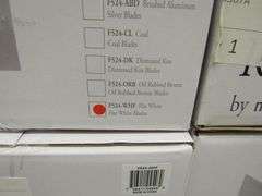 MINKA-AIRE ROTO 52" CEILING FANS #F524, ASSORTED FINISHES (sold 16x the money)