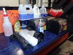 Assorted Restaurant Cleaners/ Napkin Dispensers