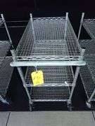Seville Classics Metal NSF Cart w/ Three Shelves **sold 3X the money**