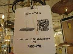 CHANDELIER OR PENDANT AS SHOWN * REFER TO PHOTOS * BUYER RESPONSIBLE FOR REMOVAL - BRING TOOLS AND LADDER AS ITEMS ARE CEILING MOUNTED 12'-14' CEILING HEIGHT*