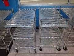 Seville Classics Metal NSF Cart w/ Three Shelves **sold 4X the money**