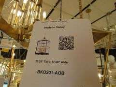 CHANDELIER OR PENDANT AS SHOWN * REFER TO PHOTOS * BUYER RESPONSIBLE FOR REMOVAL - BRING TOOLS AND LADDER AS ITEMS ARE CEILING MOUNTED 12'-14' CEILING HEIGHT*