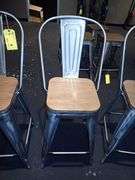 Metal Chair w/ Wood Seat **sold 3X the money**