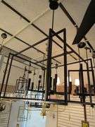 CHANDELIER OR PENDANT AS SHOWN * REFER TO PHOTOS * BUYER RESPONSIBLE FOR REMOVAL - BRING TOOLS AND LADDER AS ITEMS ARE CEILING MOUNTED 12'-14' CEILING HEIGHT*