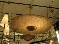 CHANDELIER OR PENDANT AS SHOWN * REFER TO PHOTOS * BUYER RESPONSIBLE FOR REMOVAL - BRING TOOLS AND LADDER AS ITEMS ARE CEILING MOUNTED 12'-14' CEILING HEIGHT*