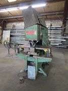 METAL MUNCHER HYDRAULIC IRON WORKER MDL. MM61E18, S/N 7062880, W/FOOT SWITCH CONTROL