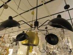 CHANDELIER OR PENDANT AS SHOWN * REFER TO PHOTOS * BUYER RESPONSIBLE FOR REMOVAL - BRING TOOLS AND LADDER AS ITEMS ARE CEILING MOUNTED 12'-14' CEILING HEIGHT*