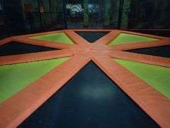 Octagon Trampoline Area