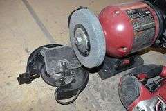 LOT, (1) SKIL JIGSAW 4495 AND (1) SKIL 6" 3380 BENCH GRINDER, 110-V