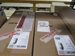 LOT, (10) ASSORTD KICHLER ITEMS INCLUDING (9) 43846 AND (1) CHANDELIER