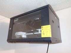Navepoint Wall Mounted Network Cabinet w/ Contents