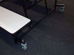 Learniture Mobile Bench Cafeteria Table 12' **sold 2X the money**