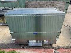 MOD-U-SERVE MCT-DM2 DOUBLE DROP FRONT MILK COOLER STATION