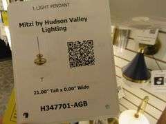 CHANDELIER OR PENDANT AS SHOWN * REFER TO PHOTOS * BUYER RESPONSIBLE FOR REMOVAL - BRING TOOLS AND LADDER AS ITEMS ARE CEILING MOUNTED 12'-14' CEILING HEIGHT*