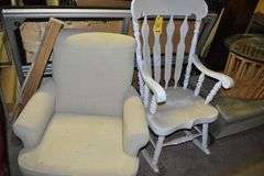LARGE LOT OF ASSORTED FURNITURE, SHELVING AND MORE AS SHOWN