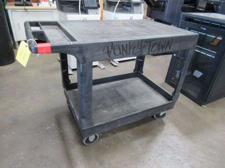 ULINE 2-TIER UTILITY CART 25" X 40"