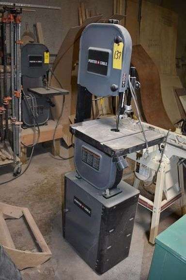 PORTER CABLE BAND SAW 110-V *NO ID PLATE*