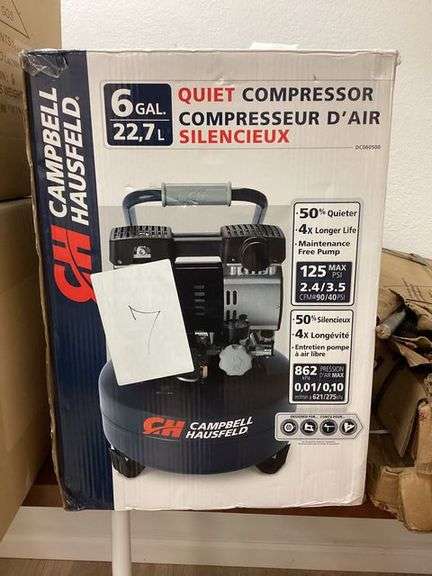CAMPBELL HAUSFELD AIR COMPRESSOR DC060500