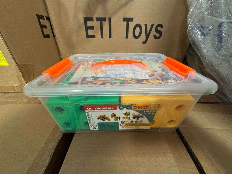 (NEW) CASE, CONSTRUCTION ENGINEER BLOCK SETS MODEL QL-033(A)-5 - (12) PER CASE  **sold 25X the money**