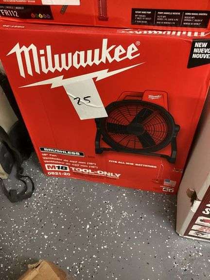 MILWAUKEE FAN 18#  0821-20