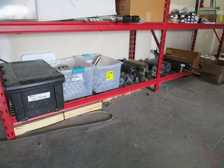 LOT, ASSORTED PARTS FOR ROLL MILLS AND ROLLING CONVEYERS