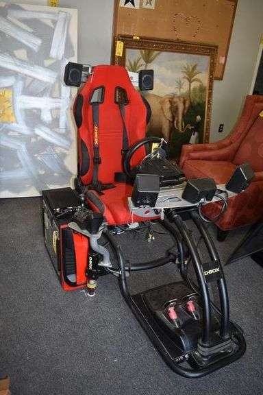 D-BOX HAPTIC MOTION SYSTEM AS SHOWN WITH (1) BUY POWER CPU *NO POWER CORDS*