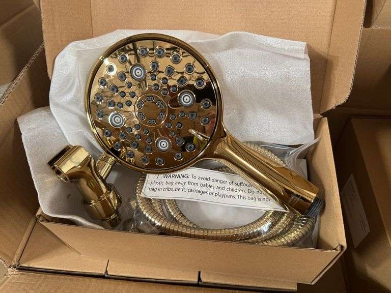 (NEW) (22) ASSORTED CASES, SHOWER MAXX SHOWER HEADS