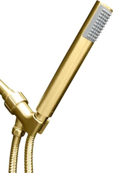 (NEW) CASE, SHOWER MAXX HAND HELD SHOWER HEAD SETS MODEL B03011-PB IN POLISHED BRASS  (20) PER CASE **sold 15X the money**