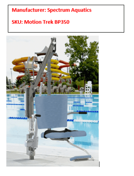 AQUATICS MOTION TREK BP350