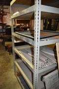 LARGE LOT OF ASSORTED FURNITURE, SHELVING AND MORE AS SHOWN