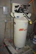 INGERSOLL RAND VERTICAL AIR COMPRESSOR S/N CBV234279 60-GALLON TANK 5-HP 230-V 1-PHASE