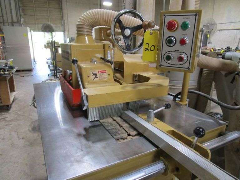POWERMATIC STRAIGHT LINE RIP SAW MDL. SLR12, S/N 0211SLR12002, 230V, 60 HZ, 3-PHASE, HARD WIRED
