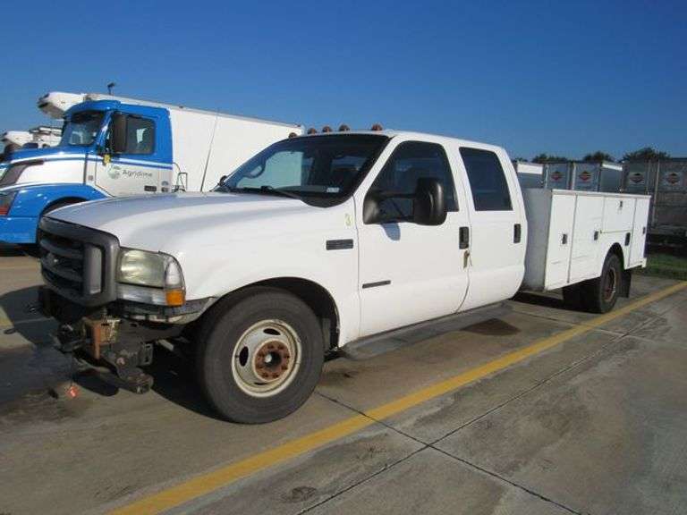 2002 FORD F-350 SERVICE TRUCK VIN 1FDWW36F92EA65002