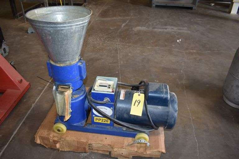 PELLET PROS PP220 PELLET MILL AS SHOWN 250-V