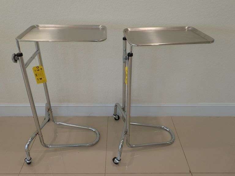 MCKESSON STAINLESS STEEL TRAY CARTS **sold 2X the money**