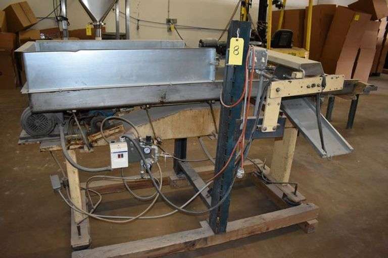 POTENTIALLY A VIBRATORY SORTER 250-V AND 110-V - APPROX. 84" LONG