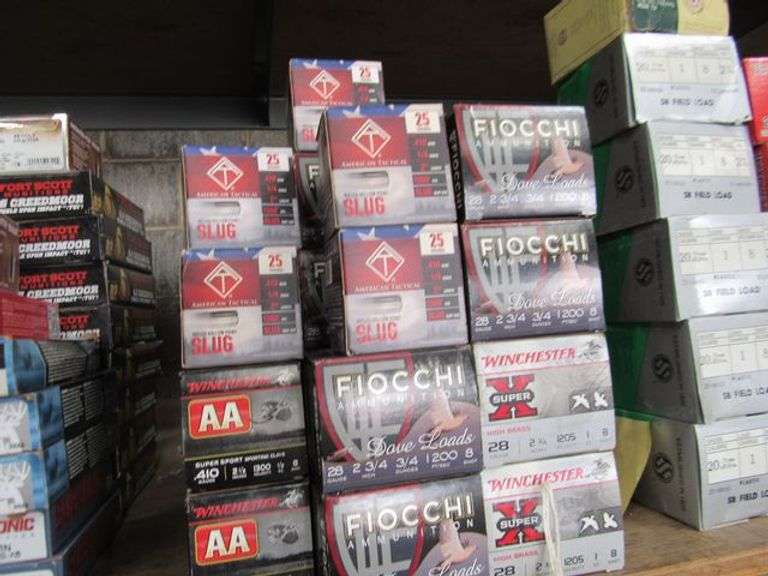 LOT, ASSORTED AMMO AS SHOWN